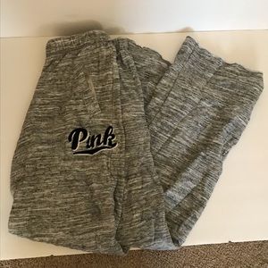 PINK Victoria's Secret wide leg sweatpants
